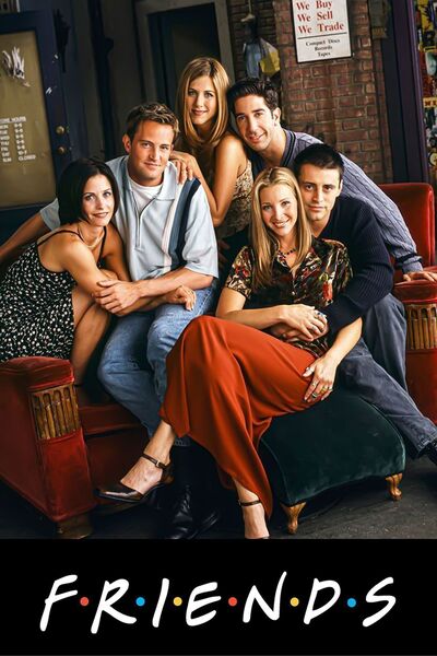 Taranist Kağıt Poster Friends Dizi Kuşe Kalın (30X42 CM)