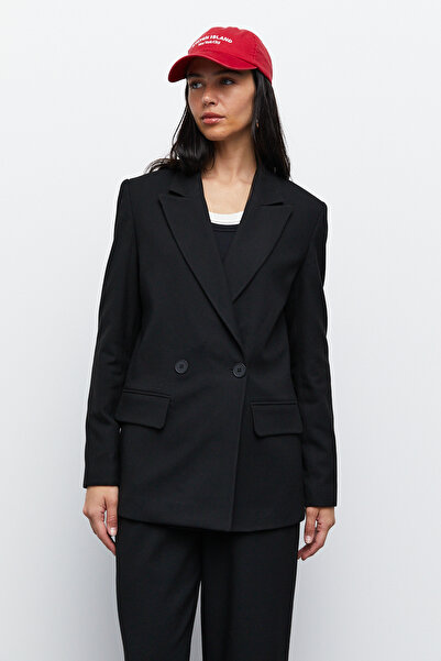 urban focus Double Breasted Oversize Jacket