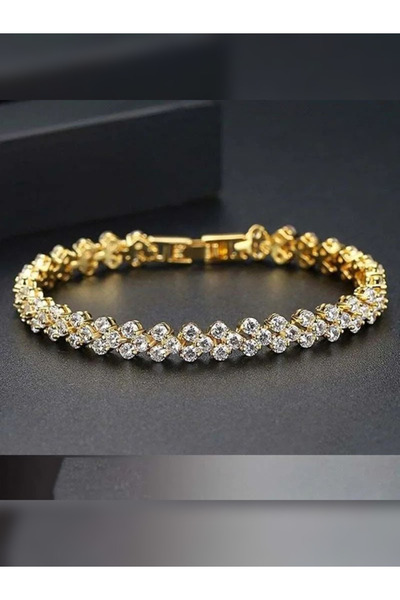 OEM 14K Gold Plated "Golden Heart" Watch and Bracelet Set – Elegance in a Love Story