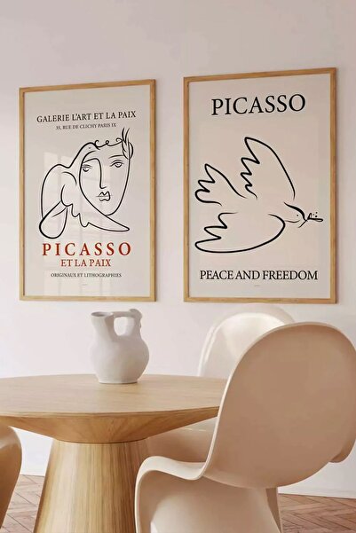 Taranist Kağıt Poster Picasso A3 Boyutta Kuşe Kalın 2 Adet