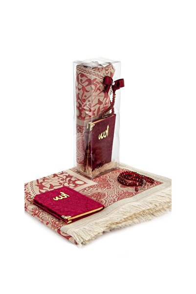 İhvan Набір молитовних килимків у ПВХ-коробці - Кадиф'яний Ясін - Молитовний ...