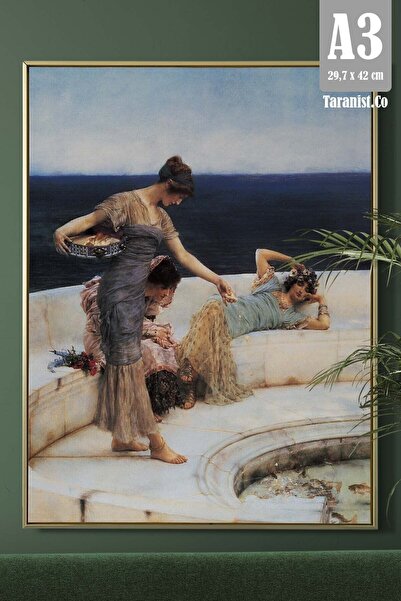 Taranist Kağıt Poster Alma Tadema Silver Favourites-ünlü Tablolar - Kuşe (30X...