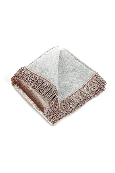 İhvan Pink Thick Velvet - Sponge and Lined Dowry Gift Prayer Mat