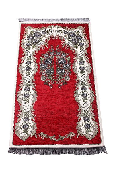 İhvan Бордо Люкс Гюльдже Шоніль Килимок - 0260
