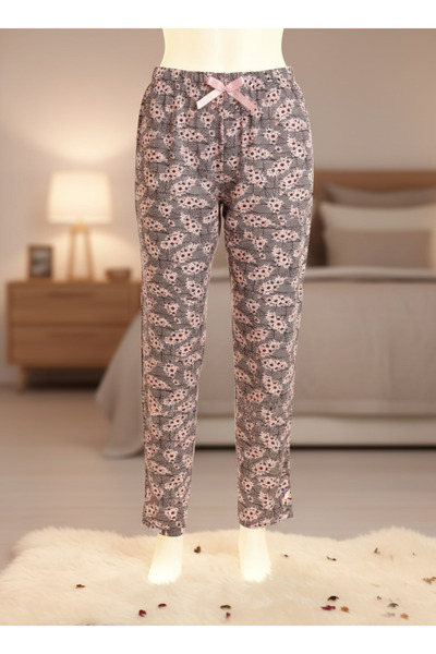 Altınay Pantaloni de pijama de vară din viscoză fără buzunar