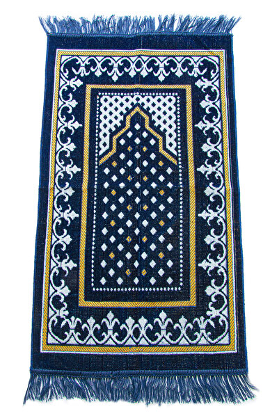 ihvan online Dodya Kadife Çocuk Seccadesi - Lacivert 4897654307473