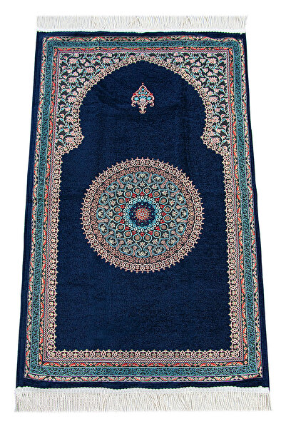 ihvan online Mornarsko plavi tradicionalni motiv pleteni Sa resama mihrap Pos...