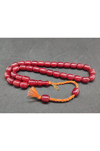 İskeçe Tesbih Osama Omari Usta Eseri 50 Yaşında Horoz İmame Havşalı Alman Fat...