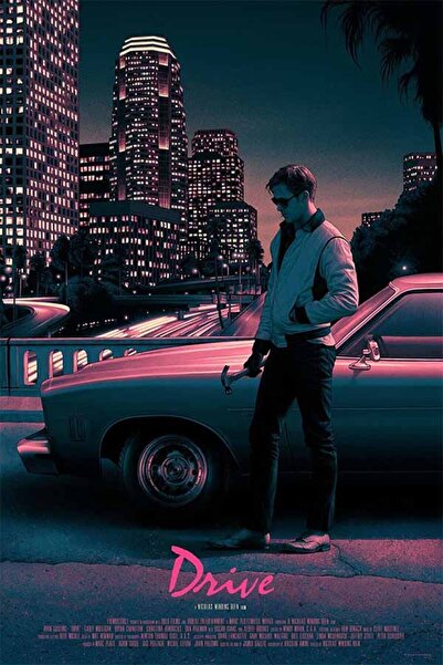 Taranist Drive Ryan Gosling Kağıt Poster 33x48 Cm