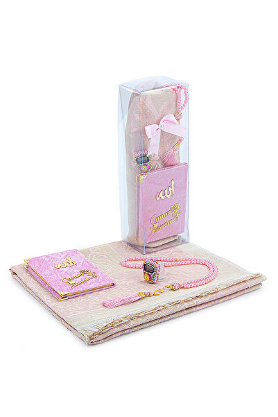 ihvan online Anneler Gününe Özel Kutulu Kadife Yasin Kitabı Tesbih Zikirmatik...