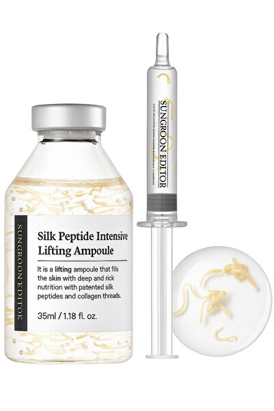 SUNGBOON EDITOR Silk Peptide Intensive Lifting Ampoule/ İpek Peptitleri Ve Kolajen İçeren Ampul 35ml