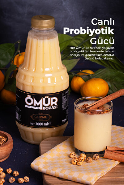 ÖMÜR BOZA GURME 1 LT ( 4 ADET )