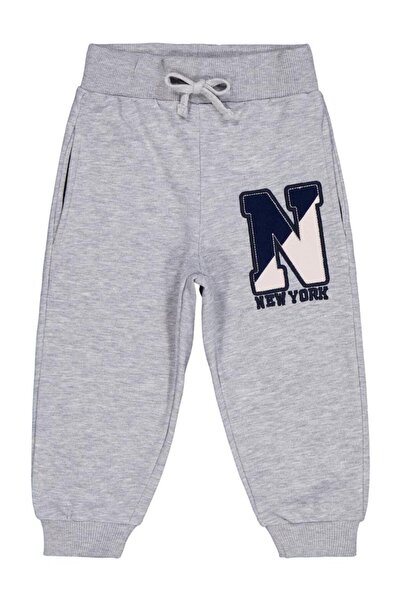 Civil Boys Φόρμα με στάμπα New York για 2-5 ετών - Γκρι 3-4 ετών