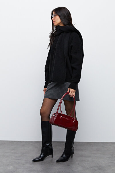 urban focus Oversized Sweater with Scarf