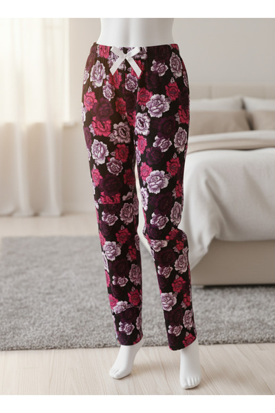 Altınay Kadın Cepsiz Viskon Yazlık Kadın Pijama Altı