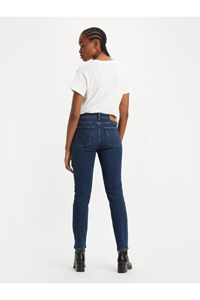 Levi's 724™ High Rise Straight Kadın Jean Pantolon - Blue Swell