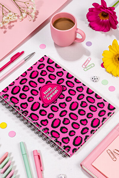 denden Benim Ajandam Pink Power Zamansız Ajanda, 17x24 cm