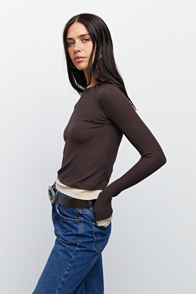 urban focus Combined Crew Neck Bodysuit