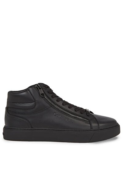 Calvin Klein HIGH TOP LACE UP W/ZIP RUBB