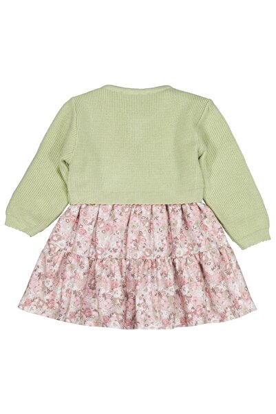 Pierre Cardin Set de 3 piese tricotate cu cardigan pentru 6-18 luni - Verde 1...