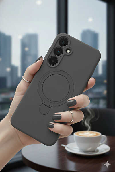 TechTrove حافظة لهاتف سامسونج جالاكسي A26 بتصميم ناعم وغطاء مخملي داخلي مع حا...