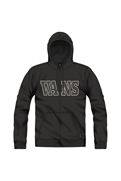 Vans Varcity Zip-B Erkek Sweat Shirt VN000HWUBLK1 Siyah-XL