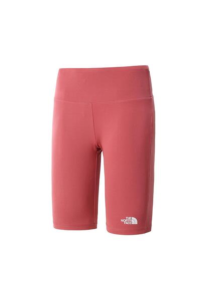 THE NORTH FACE بنطلون نسائي قصير ضيق FLEX SHORT NF0A556E3961 أحمر-REGXS