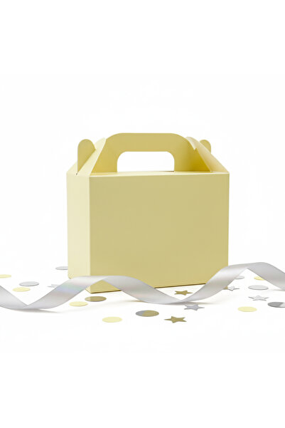 repro design Renkli Kutu Sarı Renk | 14x10,5 cm | Hediye ve Organizasyon Kutu...