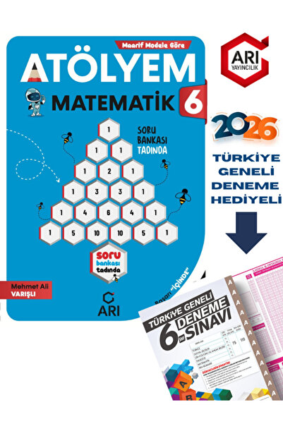 Arı Yayıncılık 6.sınıf Matemito Akıllı Matematik Atölyem