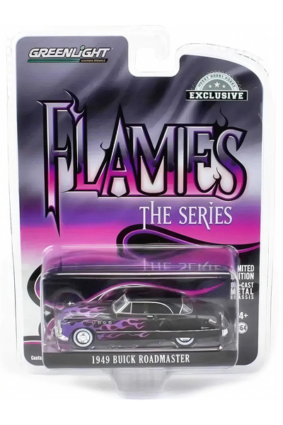 Green Lighting Greenlight 1/64 Flames The Series - 1949 Buick Roadmaster Hard...