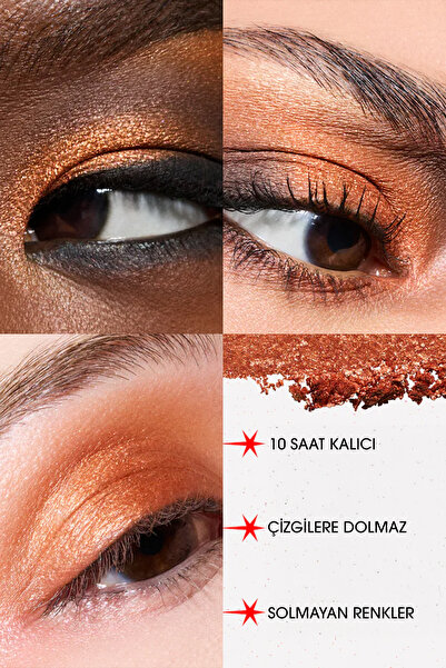 M.A.C Metalik Yüksek Pigmentli Refill Göz Farı - Dazzleshadow - Couture Copper