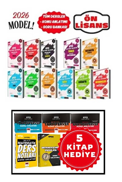 Pegem Akademi Yayıncılık 2026 Ön Lisans Kpss Gygk Pegem 11'li Konu Anlatım Ve...