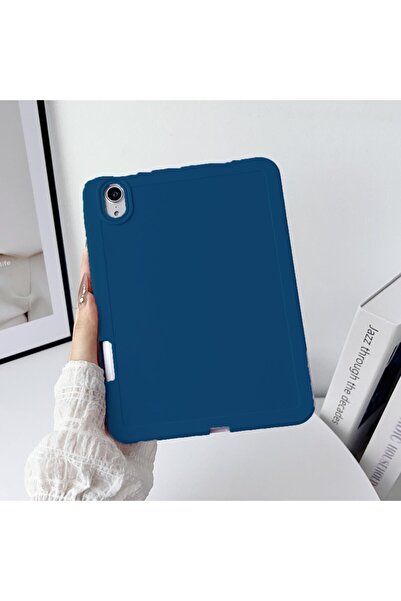 UnDePlus Apple iPad Air 11inç M2/M3 Air 4/5.Nesil 10.9 Kılıf Esnek Silikon Ka...
