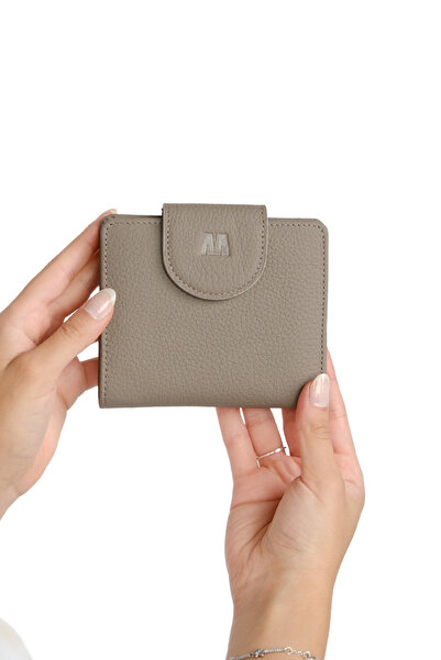 MFT Leather Design Portofel de damă din piele naturală |   Mira 1437 Flother Mat Vizon