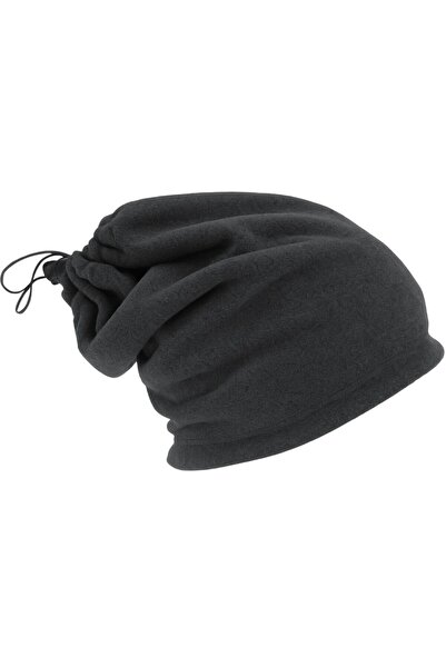 AXE SPORTSWEAR Anthracite Unisex Hat Beanie Convertible Drawstring Fleece Neck Gaiter Pkr5097098