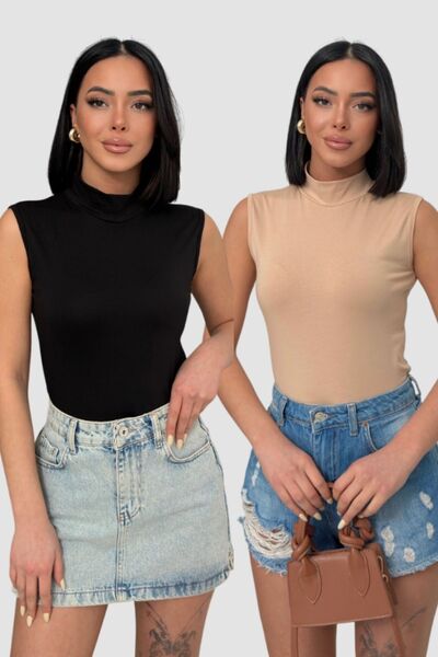 Lunamiratto 2-Piece Throat and Fisherman's Skin Color Body Set for Women - Ze...