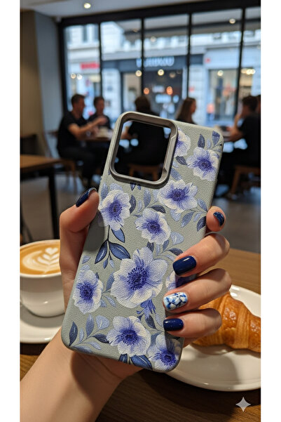 Hatreds Xiaomi Redmi 12 Kılıf Desenli Kamera Koruma Çıkıntılı Soft Tasarım El...