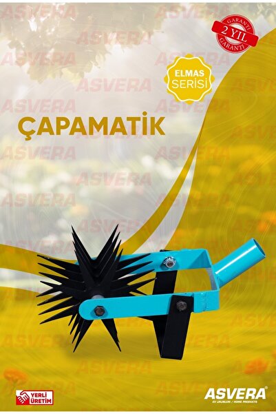 ASVERA 4’lü 32 Bıçaklı Çapamatik | Toprak İşleme ve Çapalama Aleti – Yerli Üretim