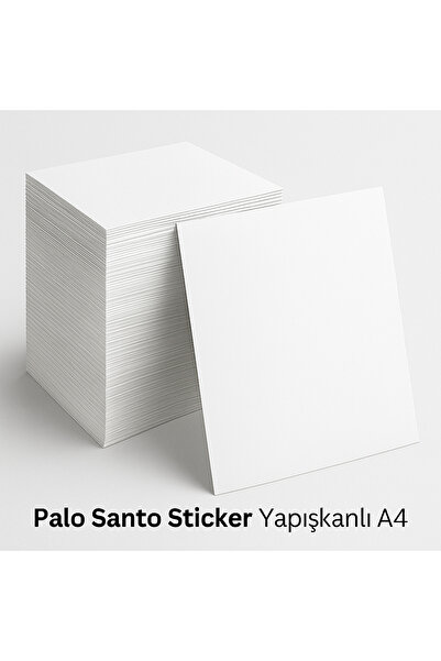 Genel Markalar ETİKET 50 Adet Yapışkanlı Mat A4 Etiket Kartuşlu Mürekkepli Tüm Yazıcılara Uygun Sticker