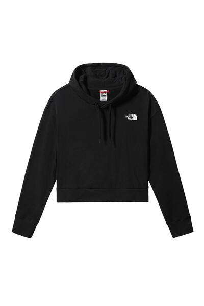 THE NORTH FACE W TREND CROP HOODIE - EU Kadın Sweatshirt NF0A5ICYJK31 Siyah-XS