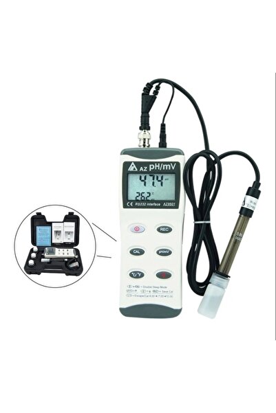 TEKNO İSTANBUL AZ 8601 Portatif pH ORP Sıcaklık Ölçer - Dijital pH Metre