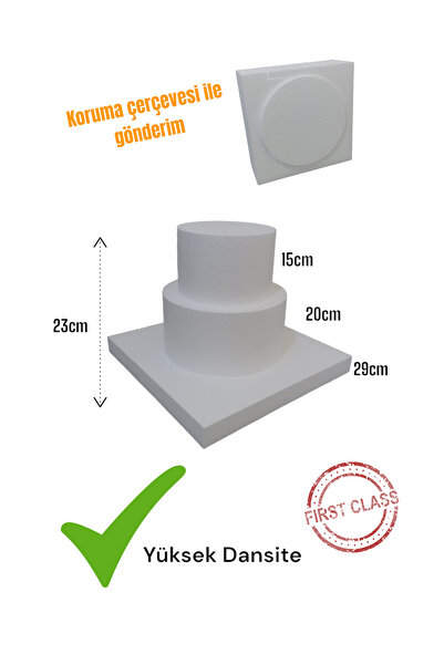 Strafor Maket Pasta 29x 29 X 3 20 X 10 15 X 10