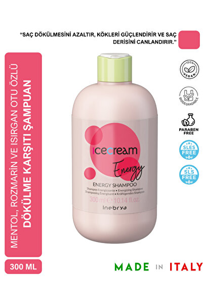 Inebrya شامبو آيس كريم إنيرجي المضاد للانسكاب 300 مل