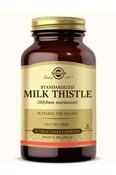 Solgar Standardızed Milk Thistle 100 mg 50 Kapsül