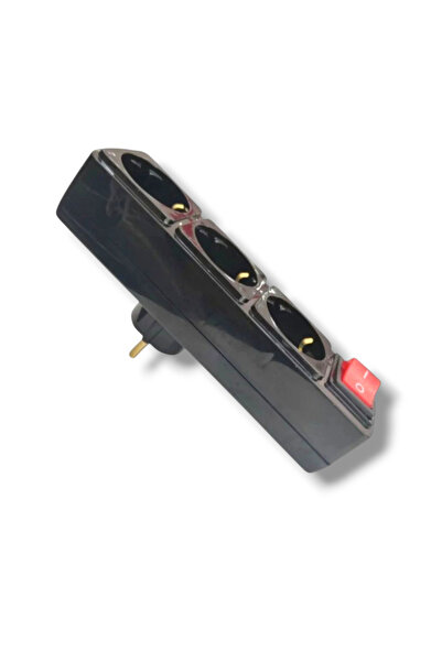 EKODİZAYN Ekodizayn üçlü anahtarlı topraklı priz-fiş.