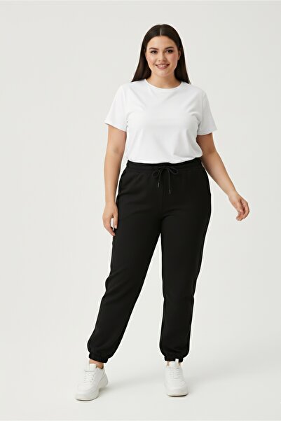 kemmy Battal Sweatpants with Elasticated Cuffs