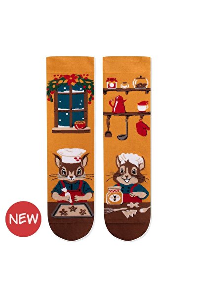 Pirin Hill Καλλιτεχνικές Χριστουγεννιάτικες Κάλτσες από Βαμβάκι, Ζαχαροπλαστι...