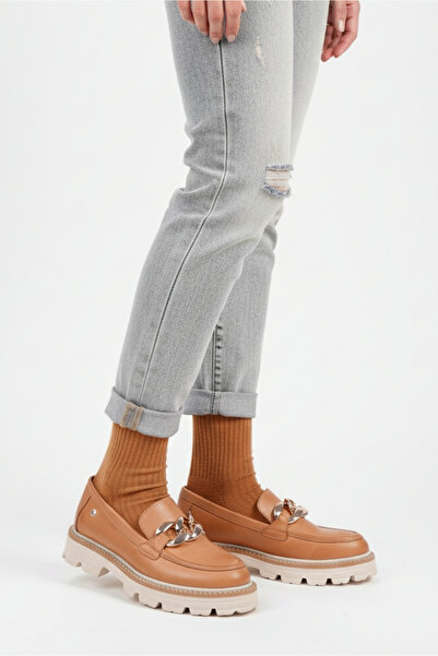 Mammamia Дамски кожени мокасини D25YA-3690