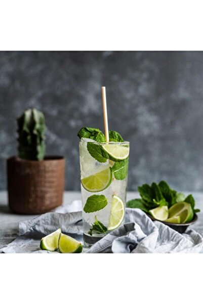 Mu Art Ahşap 100 Pieces Wheat Stalk Straws 15cm