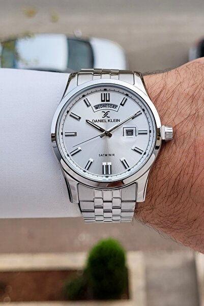 Daniel Klein Metalik Renk 2 Yıl Garantili 43 mm Erkek Kol Saati